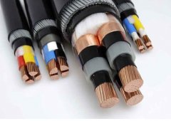 电力电缆：工程对应电缆的基本结构。